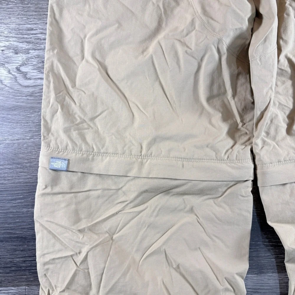 The North Face Boys/Garcons Convertible Khaki Pants XL (18/20) Hiking Outdoors